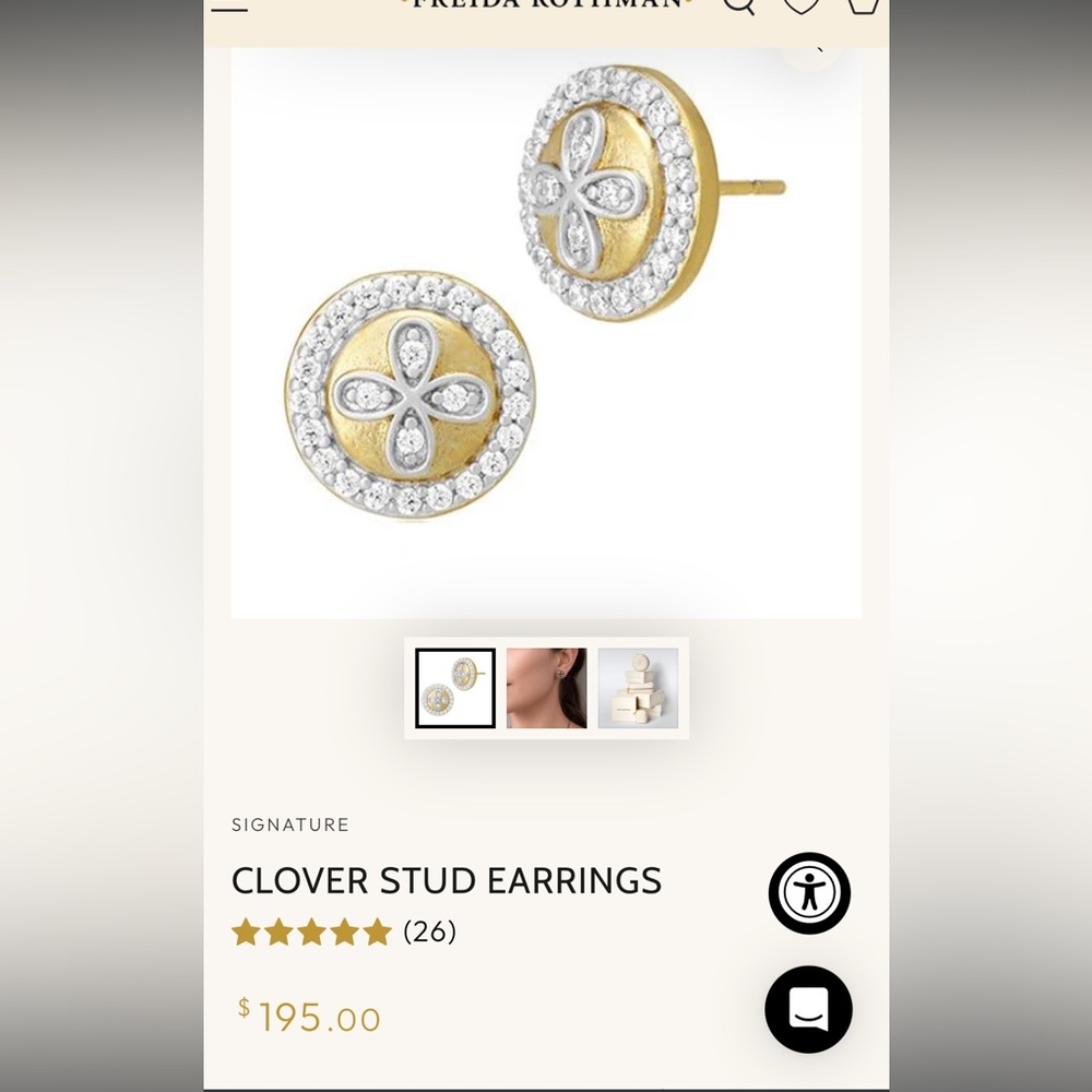 FR Stud earrings